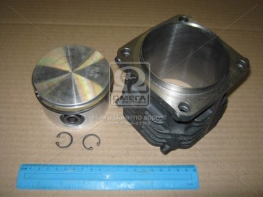 Цилиндр с поршнем компрессора MB старый тип OM401 (пр-во VADEN) Цилиндр с поршнем компрессора MB старый тип OM401 (пр-во VADEN)