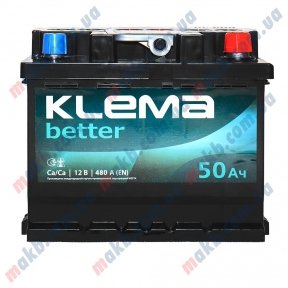 Аккумулятор Klema better 50Ah R+ 480A Аккумулятор Klema better 50Ah R+ 480A