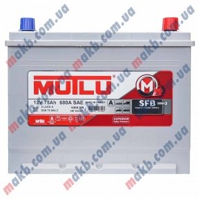 Аккумулятор Mutlu SFB Technology (Ser3) 75Ah JR+ 680A Аккумулятор Mutlu SFB Technology (Ser3) 75Ah JR+ 680A