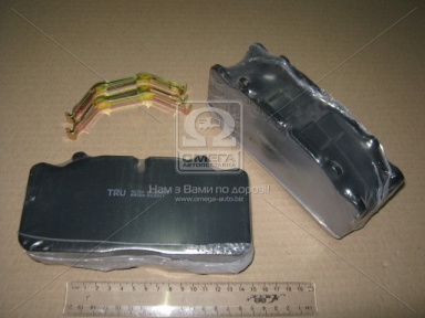 Колодка гальмівний. диск. (компл. на вісь) DAF LF45, IVECO, MAN L/M/ME2000, RVI MIDLUM (вир-во TRU) Колодка гальмівний. диск. (компл. на вісь) DAF LF45, IVECO, MAN L/M/ME2000, RVI MIDLUM (вир-во TRU)