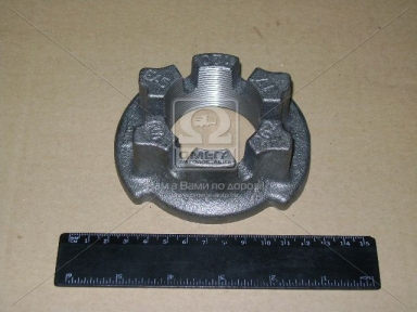 Гайка М52х2х106х91х40 SW80 маточини (вир-во BPW) Гайка М52х2х106х91х40 SW80 маточини (вир-во BPW)