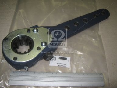 Рычаг торм. (трещотка) BPW, DAF мех. 5 отв., L=272 (пр-во AXUT) Рычаг торм. (трещотка) BPW, DAF мех. 5 отв., L=272 (пр-во AXUT)