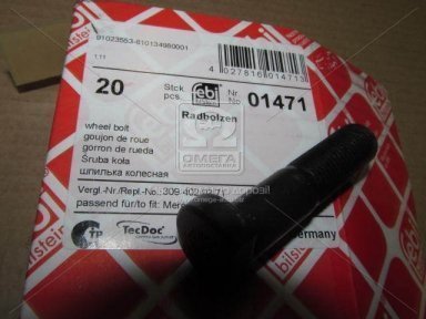 Болт колеса MB SPRINTER, T2-LN1 (95-06) (пр-во Febi) Болт колеса MB SPRINTER, T2-LN1 (95-06) (пр-во Febi)