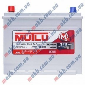 Аккумулятор Mutlu SFB Technology (Ser3) 80Ah JL+ 660A (корпус 70) Аккумулятор Mutlu SFB Technology (Ser3) 80Ah JL+ 660A (корпус 70)