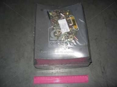 Накладка торм. (компл. на ось) 360х200 станд. BPW (пр-во Lumag) Накладка торм. (компл. на ось) 360х200 станд. BPW (пр-во Lumag)