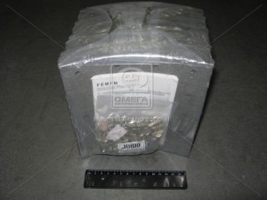 Накладка гальмівний. (компл. на вісь) 410х200 станд. VOLVO F12,FH12,FL7,FL10 (вир-во Jurid)