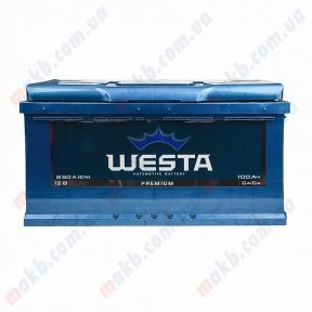 Аккумулятор WESTA 100Ah R+ 850A Аккумулятор WESTA 100Ah R+ 850A