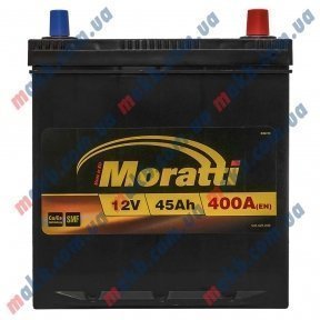 Аккумулятор Moratti 45Ah JR+ 400A Аккумулятор Moratti 45Ah JR+ 400A