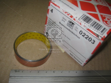 Втулка 16*44,5*49,2 вала разжимного SCANIA (пр-во Febi) Втулка 16*44,5*49,2 вала разжимного SCANIA (пр-во Febi)