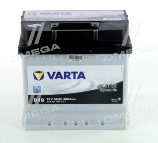 Акумулятор Varta 45Ah L+ 400A Black Dynamic Акумулятор Varta 45Ah L+ 400A Black Dynamic