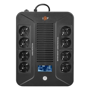 Линейно-интерактивный ИБП LP-1000VA-8PS (600Вт) Линейно-интерактивный ИБП LP-1000VA-8PS (600Вт)