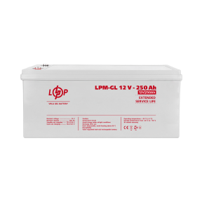 Аккумулятор гелевый LPM-GL 12V - 250 Ah Аккумулятор гелевый LPM-GL 12V - 250 Ah