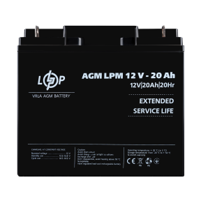 Аккумулятор AGM LPM 12V - 20 Ah Аккумулятор AGM LPM 12V - 20 Ah
