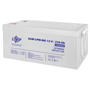 Аккумулятор мультигелевый LPM-MG 12V - 250 Ah Аккумулятор мультигелевый LPM-MG 12V - 250 Ah