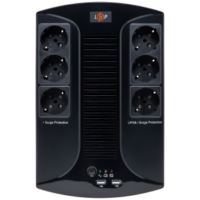 Линейно-интерактивный ИБП LP 850VA-6PS (595Вт) Линейно-интерактивный ИБП LP 850VA-6PS (595Вт)