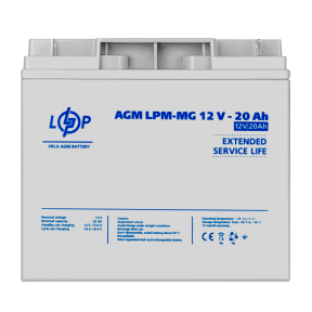 Аккумулятор мультигелевый LPM-MG 12V - 20 Ah Аккумулятор мультигелевый LPM-MG 12V - 20 Ah