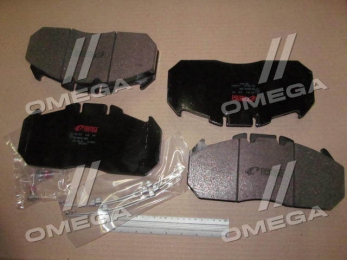 Колодка торм. диск. (компл. на ось) MAN F2000,TGA, RVI MAGNUM,PREMIUM, ROR LM/TM ELSA2 (пр-во REMSA)