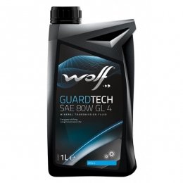 Трансмиссионное масло WOLF GUARDTECH SAE 80W GL 4 (1 л)
