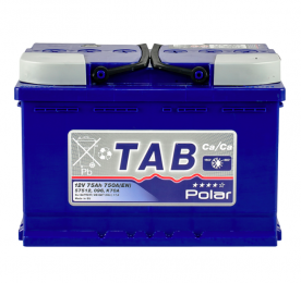 Аккумулятор TAB Polar Blue 75Ah R+ 750A