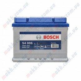 Аккумулятор Bosch S4 Silver 60AH L+540A (EN)