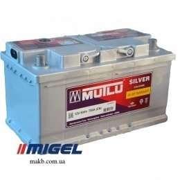 Аккумулятор Mutlu Silver Calcium 80Ah R+ 700A (низкобазовый)