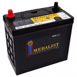Аккумулятор Medalist (55B24L) 45Ah JR+ 430A (тонкая клемма)