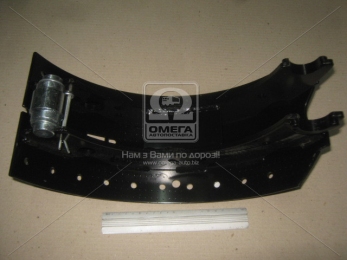 Колодка торм. барабан. с роликом 420х180 BPW (пр-во AXUT)