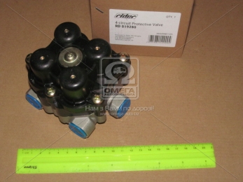 Кран защитн. четырехконтурный (RIDER)