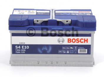 Аккумулятор Bosch S4E 75AH R+ 730A EFB (START-STOP) (низкобазовый)