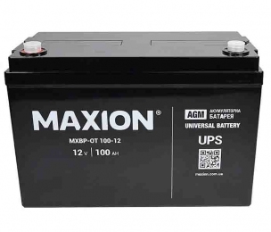 Аккумулятор промышленный MAXION MXBP-OT 100-12 (100Ah 12v)