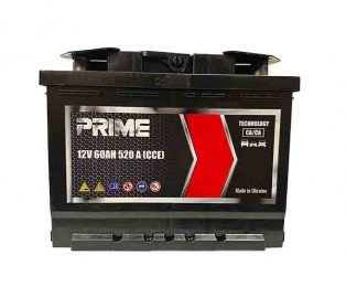 Аккумулятор Prime 60Ah R+ 520A