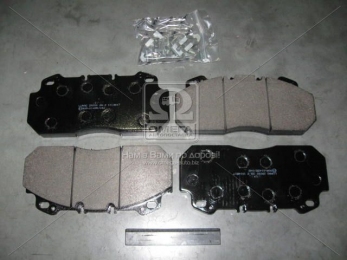 Колодка торм. диск. (компл. на ось) RVI MAGNUM,PREMIUM, VOLVO B10/12, ROR (пр-во Lumag)