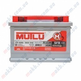 Аккумулятор Mutlu SFB Technology 60Ah R+ 510A