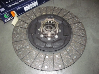 Диск сцепл. ведомый VOLVO (пр-во EGRO)