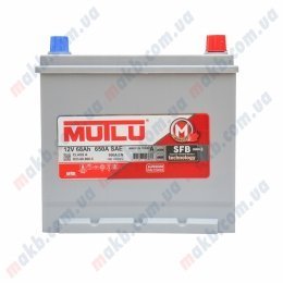 Аккумулятор Mutlu SFB Technology 68Ah JR+ 600A (корпус 60)
