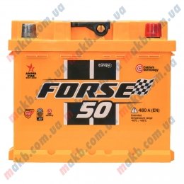 Аккумулятор Forse 50Ah R+ 510A (низкобазовый)