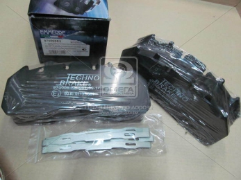 Колодка торм. диск. (компл. на ось) RVI MAGNUM,PREMIUM, ROR, VOLVO (пр-во Techno Brake)