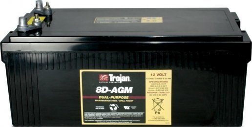 Аккумулятор тяговый TROJAN 8D-AGM
