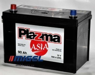 Аккумулятор Plazma ASIA 90Ah JL+ 700A