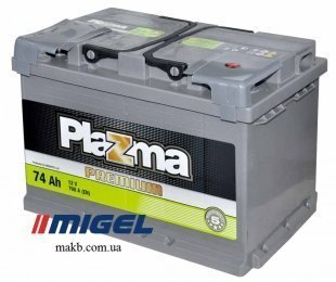 Аккумулятор Plazma Premium 74AH R+ 760A
