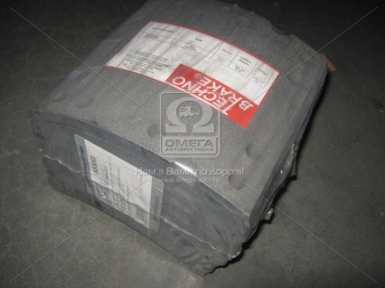 Накладка торм. (компл. на ось) 419х177,3 станд. ROR T9000 (пр-во Techno Brake)