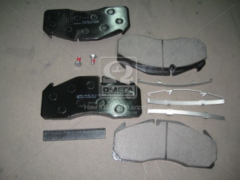 Колодка торм. диск. (компл. на ось) ROR TA/LM D DUCO, VOLVO FM,FL (пр-во Lumag)