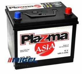 Аккумулятор Plazma ASIA 60AH JR+ 480A