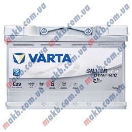 Аккумулятор Varta 70Ah R+ 760A Silver Dynamic AGM