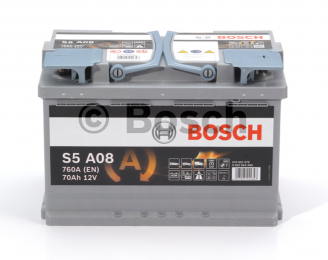 Аккумулятор Bosch S5 AGM 70AH R+760A (EN)