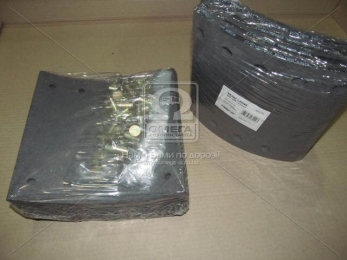 Накладка торм. (компл. на ось) 420х200 станд. BPW, DAF SB, SAF (RIDER)