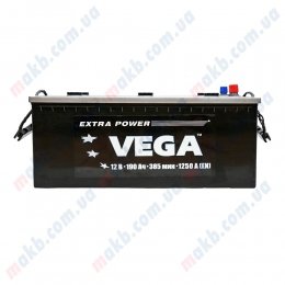 Аккумулятор Vega 190Ah L+ 1250A