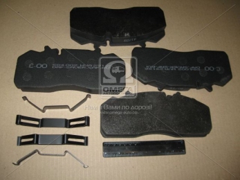 Колодка торм. диск. (компл. на ось) SAF 19,5 SKRB INTEGRAL (пр-во CEI)