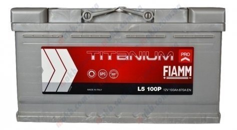 Аккумулятор Fiamm Titanium Pro 100Ah R+ 870A