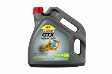 Моторное масло Castrol GTX Ultraclean A3/B4 10W-40